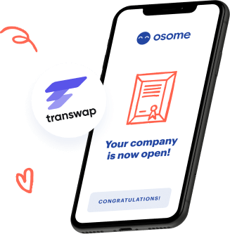 Open a TranSwap account and company remotely