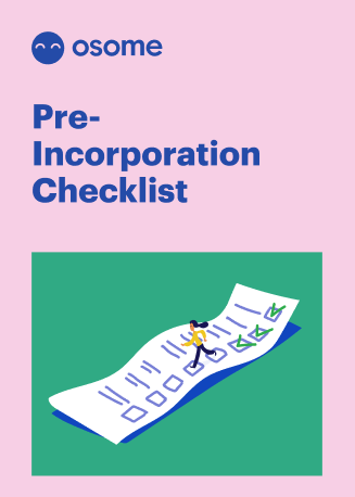 Pre-Incorporation Checklist