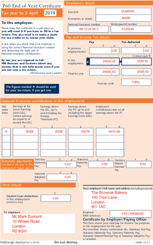 Where To Find My Tax Reference Number