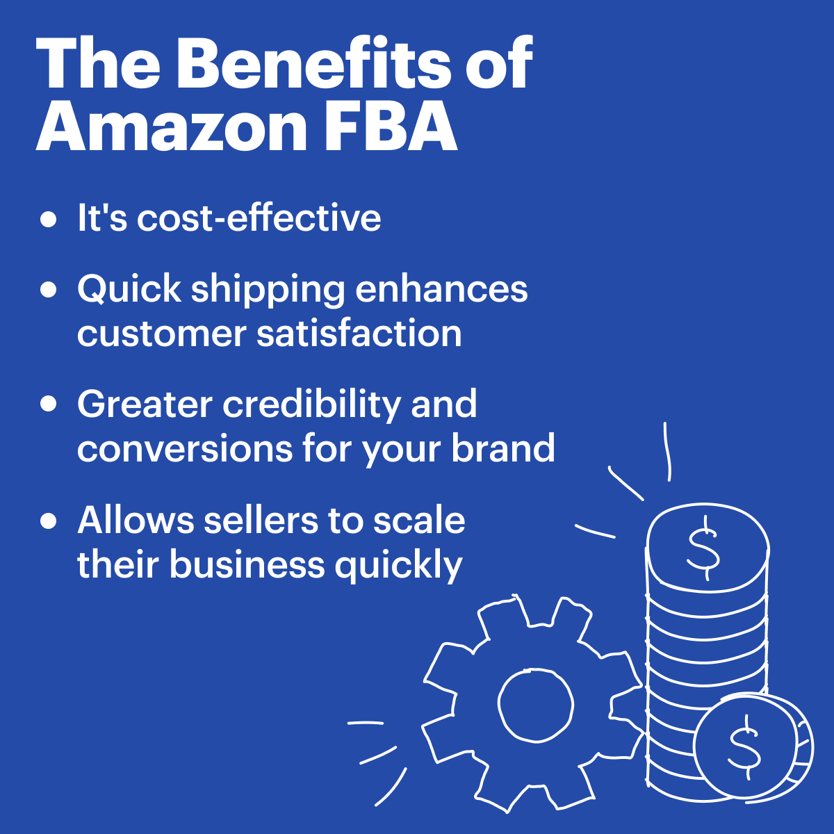 What are the benefits of Amazon FBA?