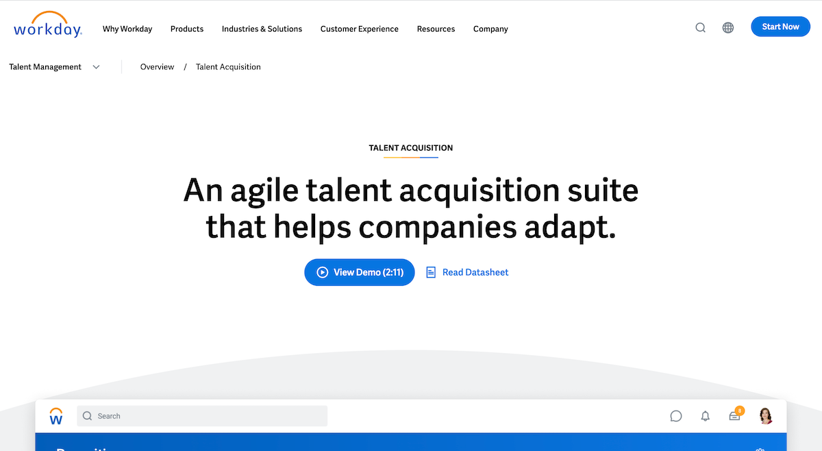 Workday Talent Acquisition 