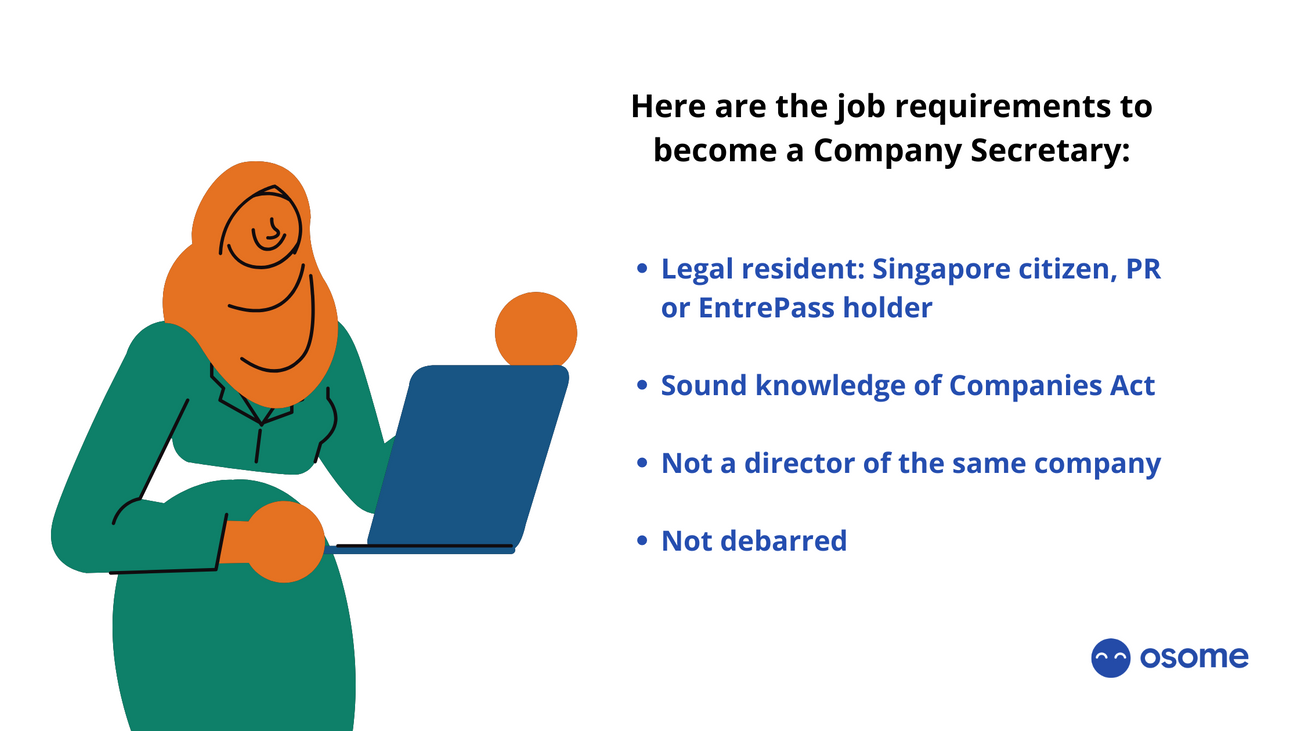 Job Responsibilities & Roles of Company Secretary in Singapore