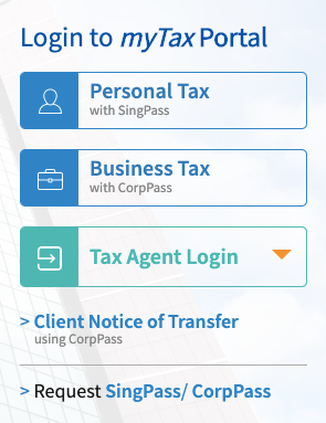 IRAS offers you a personal account known as myTaxPortal