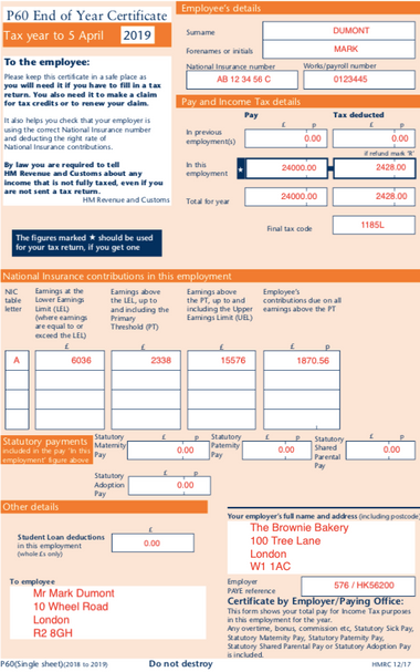 Paye Tax Return Uk