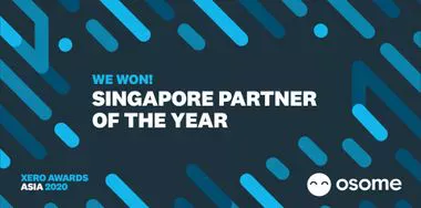 Osome Wins Singapore Partner of the Year at Xero Asia Awards