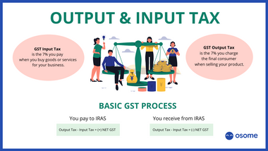 Differences between input and output tax