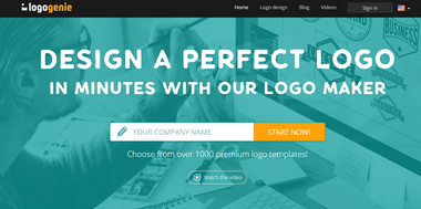 Logogenie-home-page