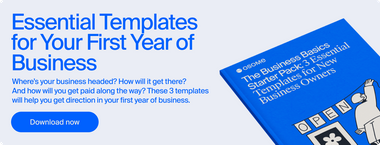 Top templates for your first business year