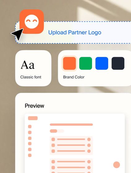 Customise how your clients see our app