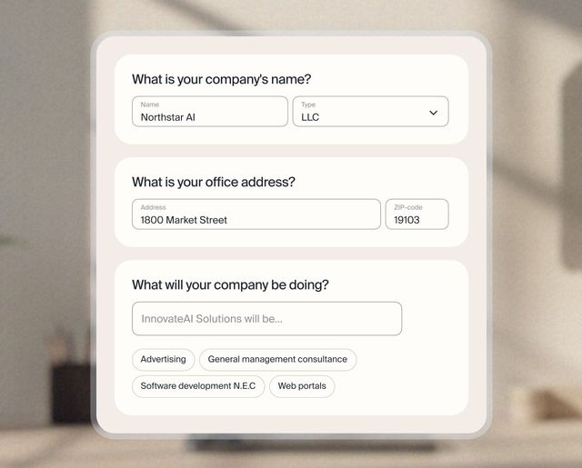 Submit startup details online