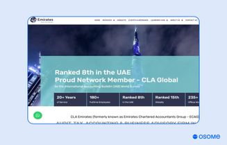 Emirates Chartered Accountants Group homepage