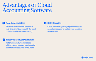 Benefits of cloud accounting software