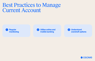 How to manage your current account?