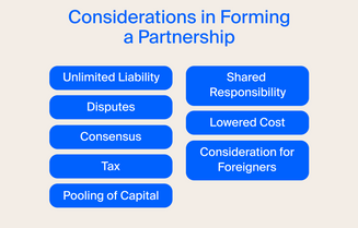 Key Considerations in Forming a Partnership