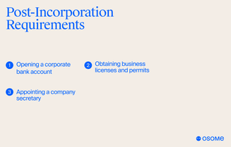 Post-incorporation steps