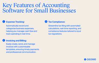 Key features of accounting software for small businesses