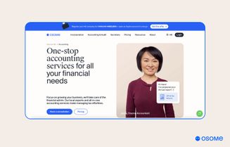 Osome homepage