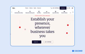 Regus homepage