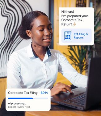 File your UAE Corporate Tax on time for a <i>one-time fee of AED 1,299</i>