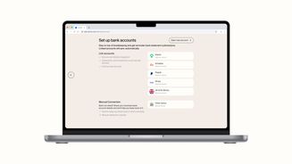 Osome app screen where users can sync their bank accounts to automatically feed your books with transactions