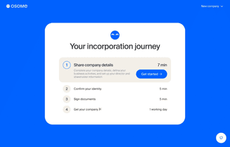 Osome online company incorporation