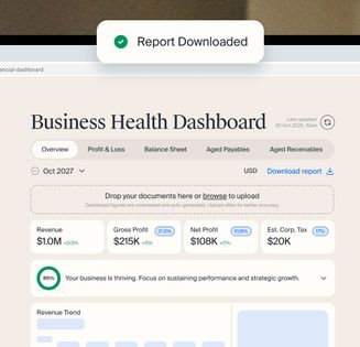 Clean financial records