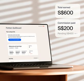 Dedicated partner dashboard
