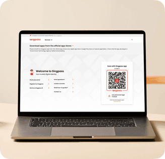 通过 Singpass 登录