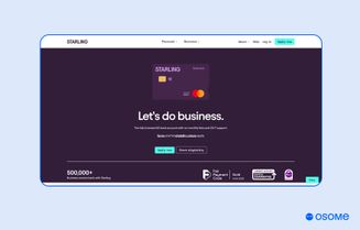 Starling homepage